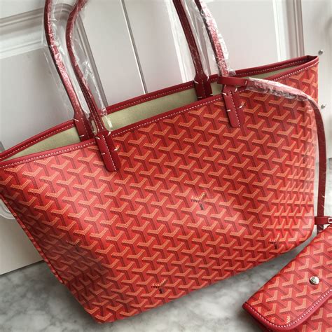 cherry red goyard|Goyard bags.